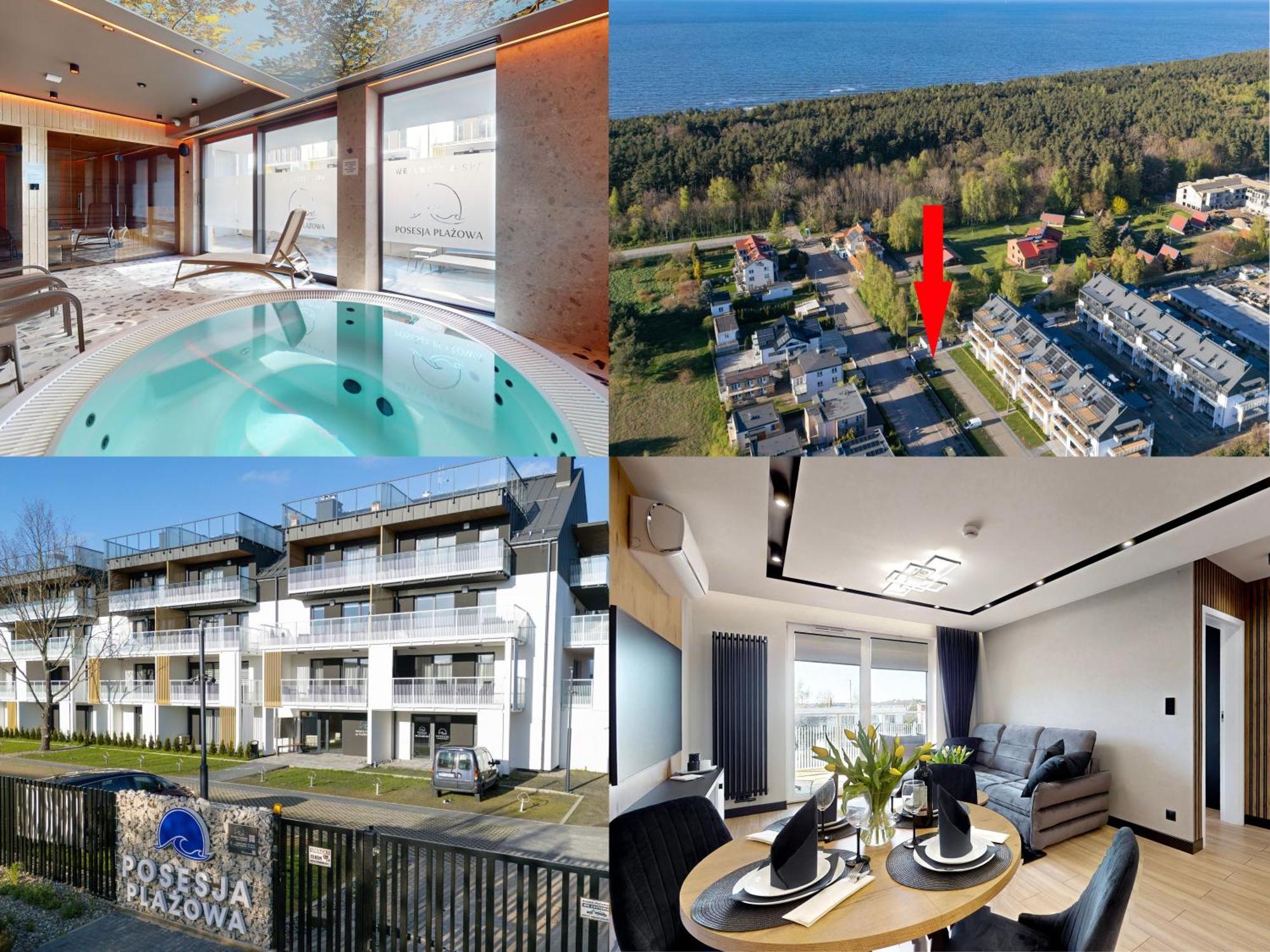 Sloneczne Tarasy Apartaments & Spa Grzybowo  Exterior foto